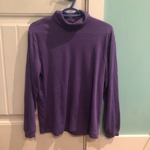 Purple turtleneck XL